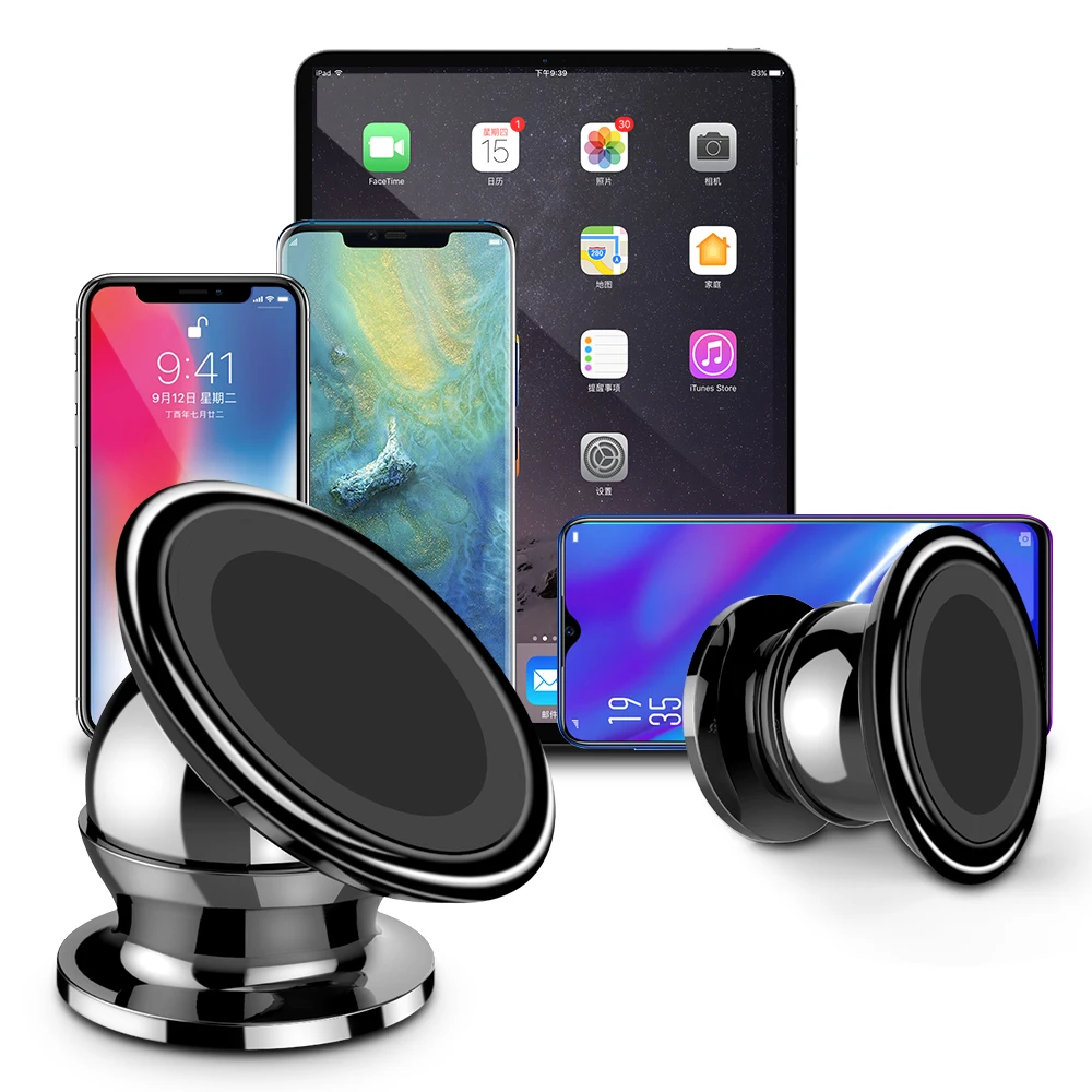 Магнитный автомобильный держатель для телефона KISSCASE iPhone XS X 8 7 6 подставка