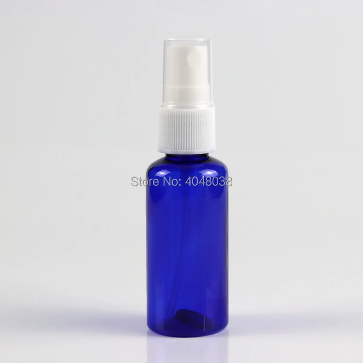 Empty Bottle Plastic Cosmetic Container Mist Spray Blue Makeup Atomizer Travel Set Astringent Refillable 50 pcs | Красота и здоровье