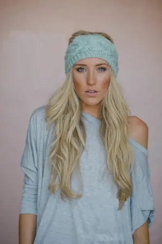 2Pcs Solid Wide Knitting Woolen Headband Winter Warm Ear Crochet Turban Hair Accessories For Women Girl Band Headwraps 2019 | Детская