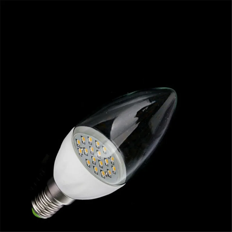CLAITE 85 265V E14 2W теплый белый светодиодный светильник энергосберегающие свечи супер