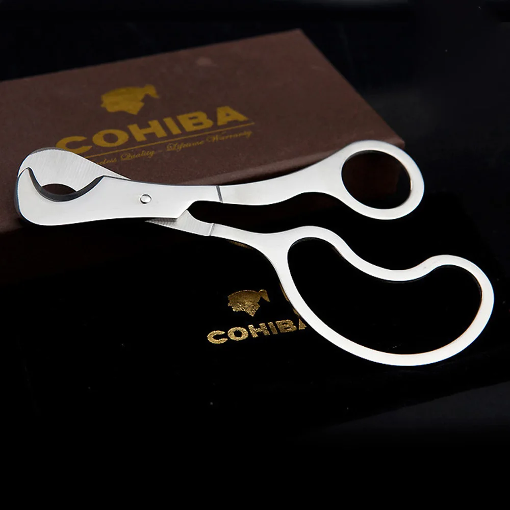Фото Двойные лезвия COHIBA, искусственная кожа из нержавеющей стали, карманные гаджеты, электронная сигарета, кубинский, для курения, 226 №3