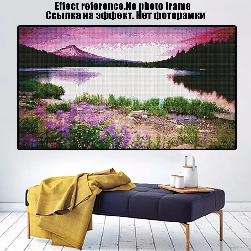Полный квадрат 5D DIY Алмазная картина сценический набор крестиков горный хрусталь