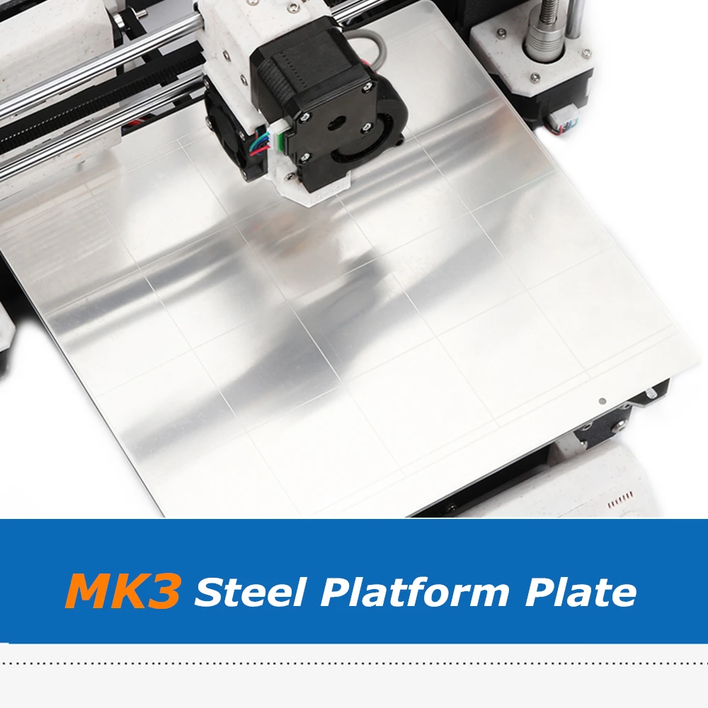 1 шт. Prusa i3 Mk3 Mk52 пружинный стальной лист радиатор платформа 3D принтер печати Buildplate