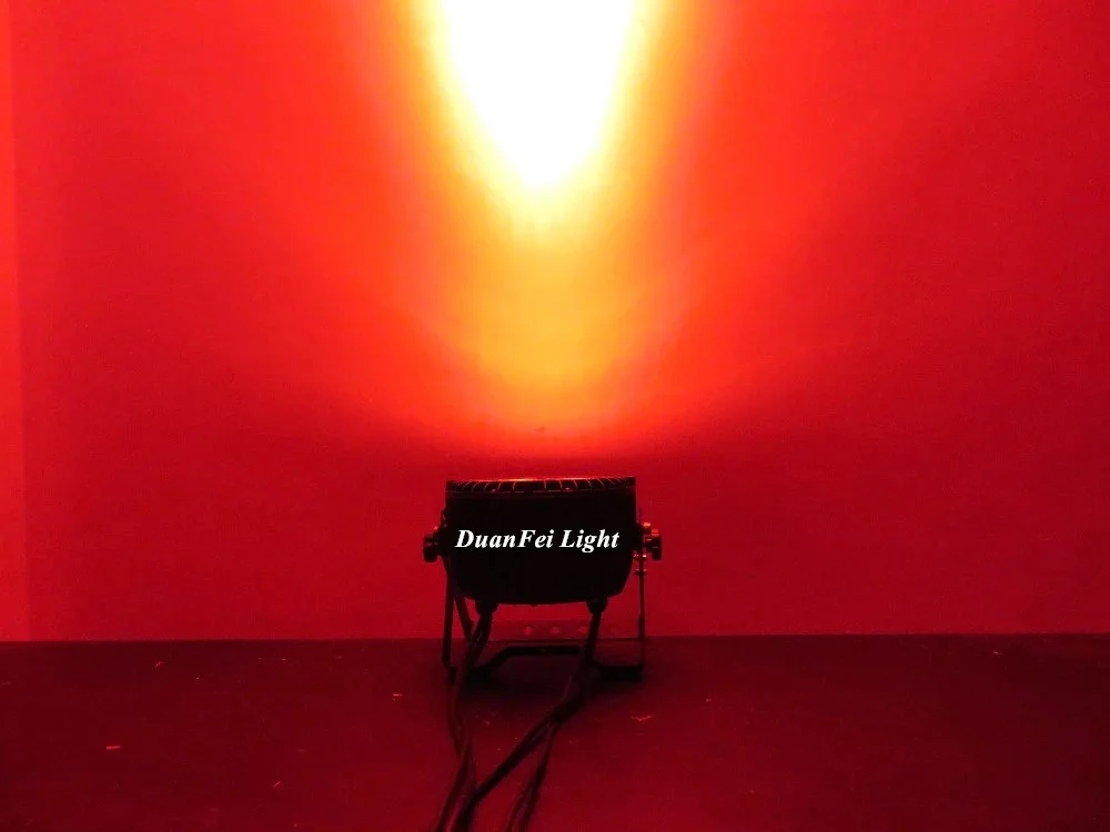 (Roadcase) 10pcs/lot dj par led 14x15w stage wedding light ip65 wash wall lightings rgwba flat | Освещение