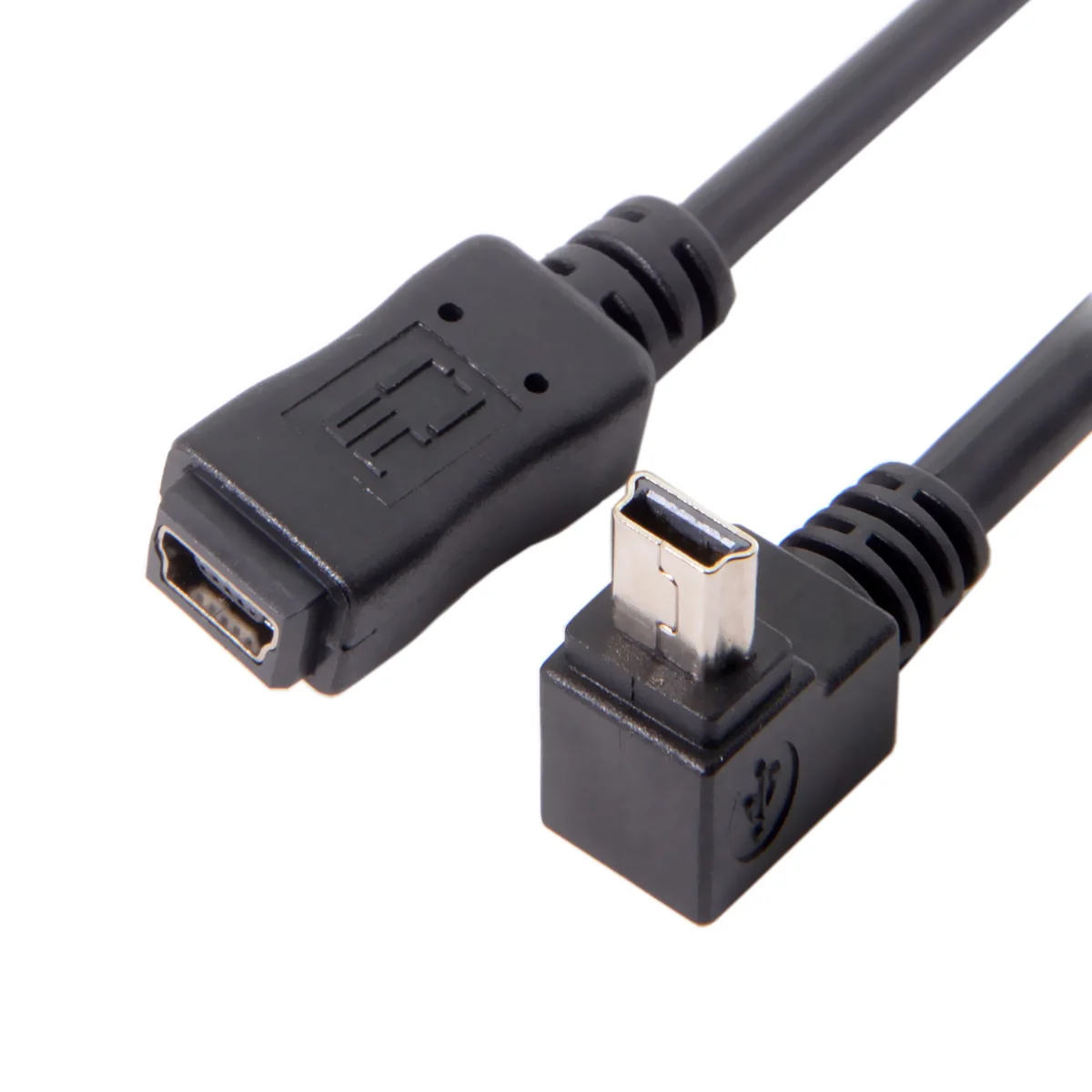 CY Chenyang GPS Mini USB 5P 90D вверх прямой угол штекер мини usb 5p гнездовой удлинитель|Кабели