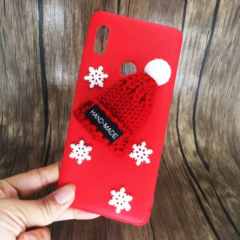 Fashion Soft Silicone Cover For Xiaomi Redmi Note 5 6 Pro 5A Plus Merry Christmas Phone Case On Xiomi Redmi6 A 6A 6pro 4X Cases | Мобильные