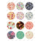 Стеклянный кабошон с плоской задней поверхностью, 1214182025 мм, 24 шт.лот, фурнитура для изготовления ювелирных изделий ручной работы, T114