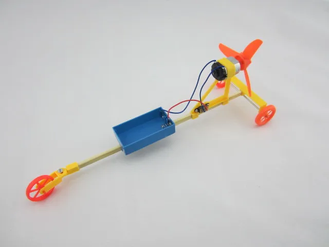 wholesale Fun physics experiment Air driving power racing car DIY materials home school educational kit best gift for kids | Канцтовары
