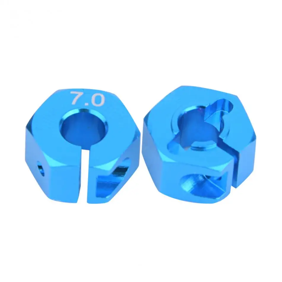 4 шт./компл. 7 мм Толщина колеса шестигранный привод с винтами 12 адаптер