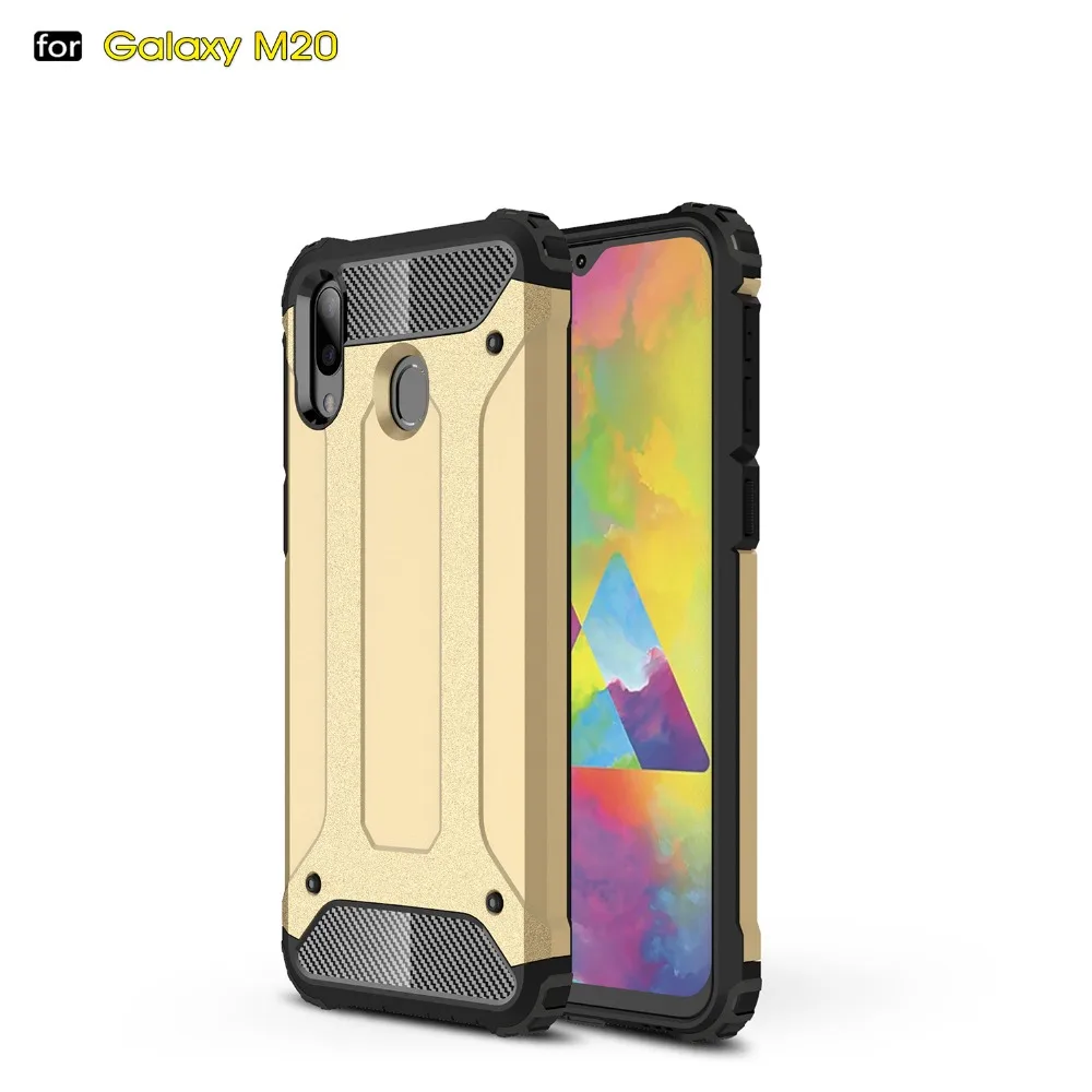 1 шт./лот гибридный прочный Чехол из ТПУ и поликарбоната для Samsung Galaxy S10e S10 Plus M20 A10 A20