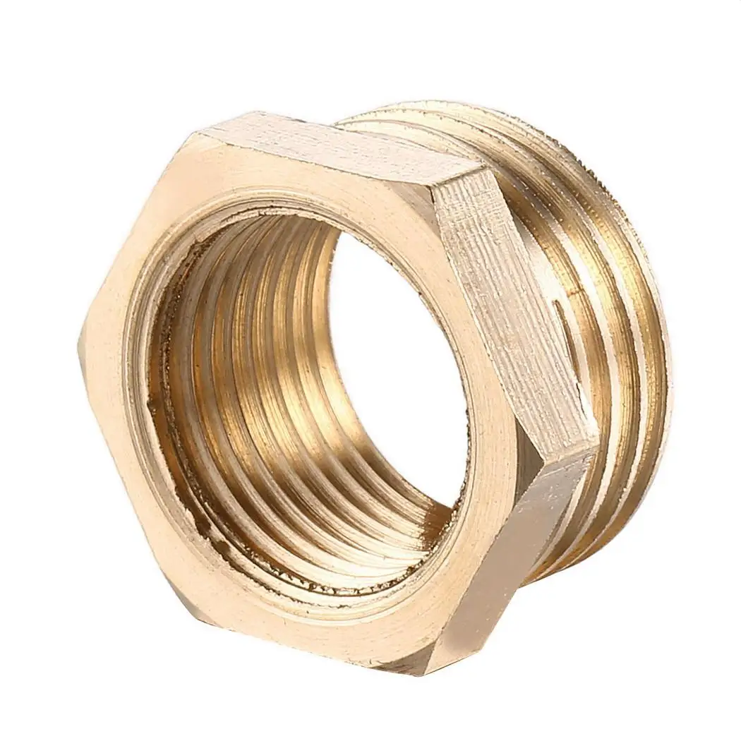 10 МПа х Женский бар 2 упак. 1/2 дюйма 3/8 inch Ванная комната переходник для 100C золото