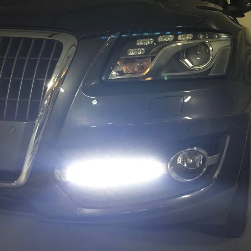 2 шт./компл. Стайлинг автомобиля DRL ABS передний Бампер дневные ходовые огни