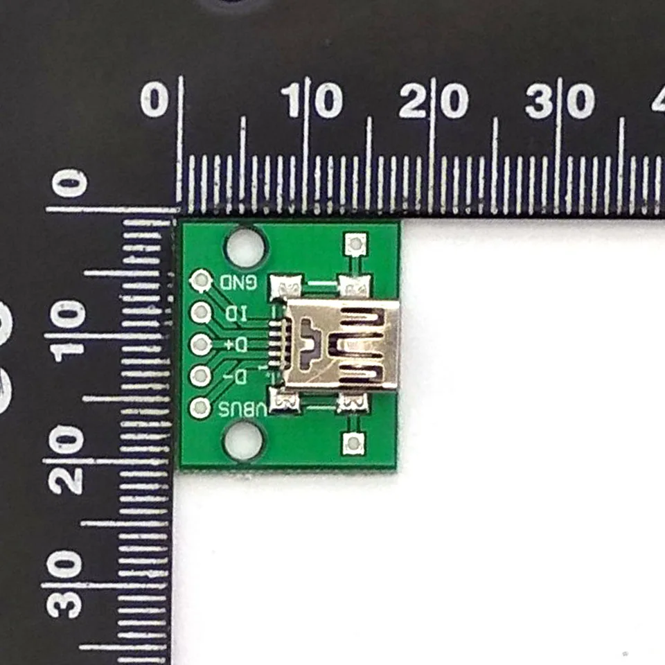 Мини адаптер USB для DIP адаптера преобразователь 2 54 мм печатной платы DIY источник