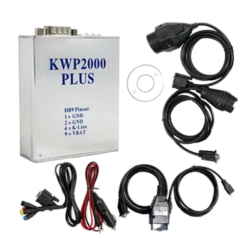 Kwp2000 + Ecu Plus Flasher Чип тюнинг Obd2 автомобильный программирование Сканнер для