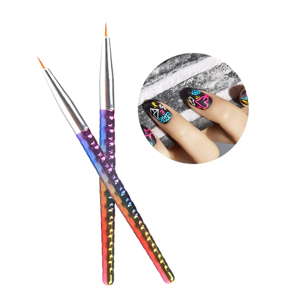Новый женский макияж украшение ногтей подводка Кисть ручка DIY Акриловая