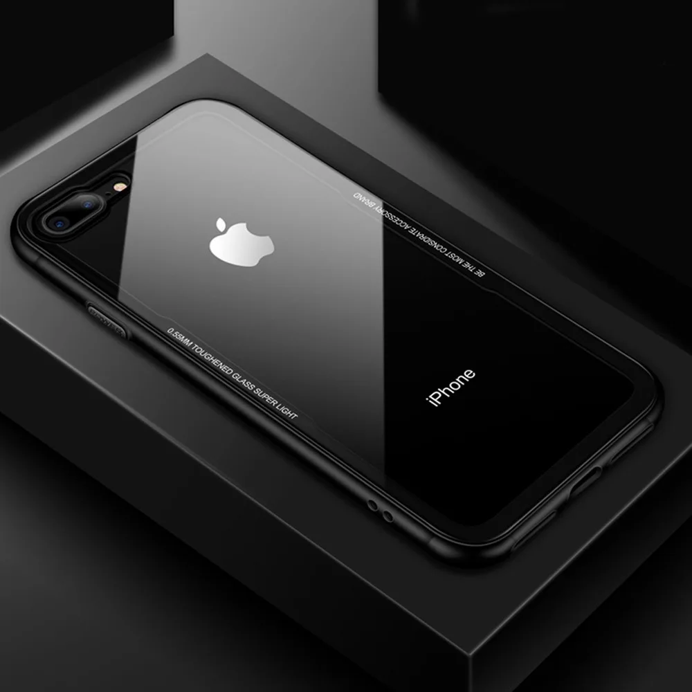 Albb 0 55 мм закаленное Стекло чехол для iPhone X защитная крышка мобильного телефона