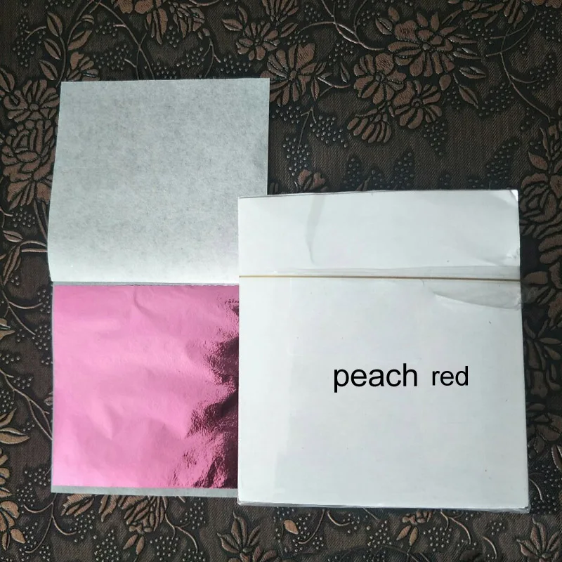 Имитация золотого и серебряного цвета Медь листьев листов 9*9 см художественные