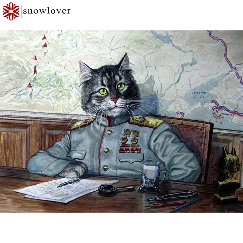 Snowlover 5D DIY алмазная живопись вышивка крест stitchcat полная квадратная мебель