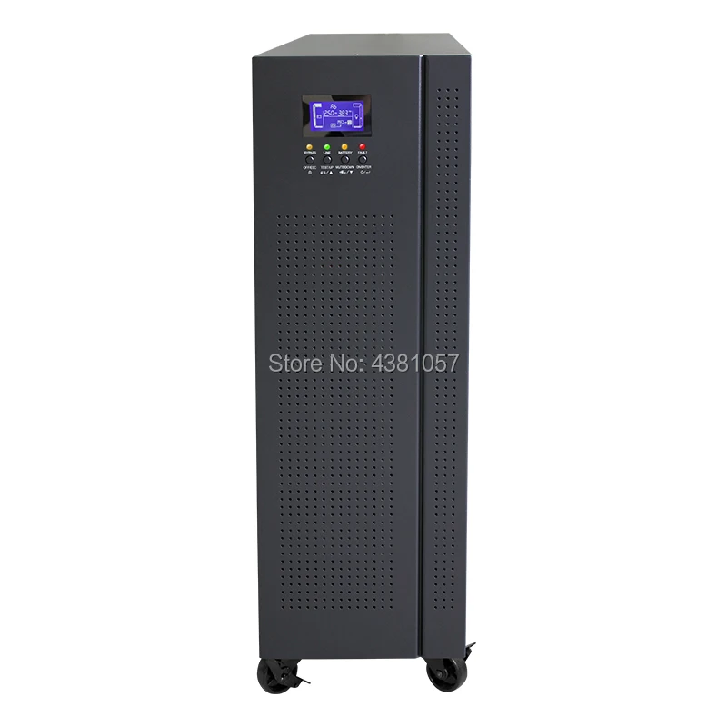 3 фазы 30 кВА UPS Online источник бесперебойного питания В постоянного тока Внешняя