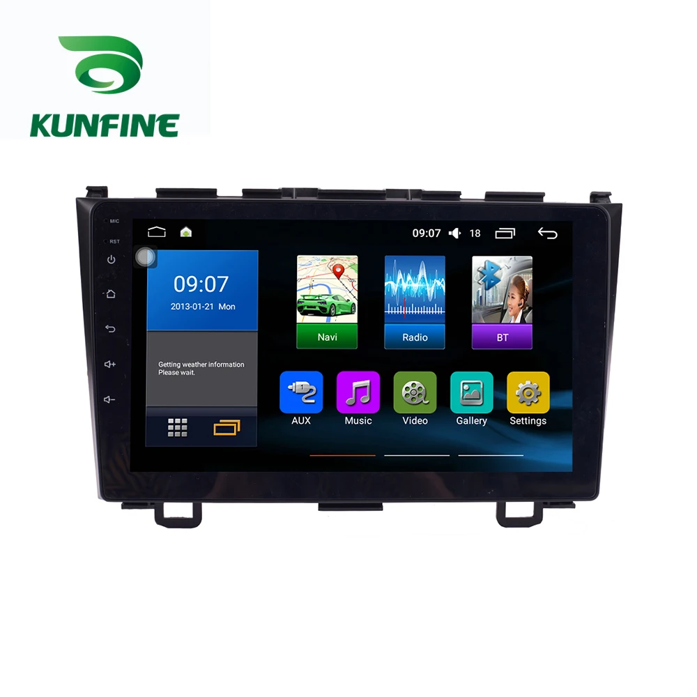Восьмиядерный 1024*600 Android 8.1Car DVD GPS навигационный плеер Deckless автомобильный стерео
