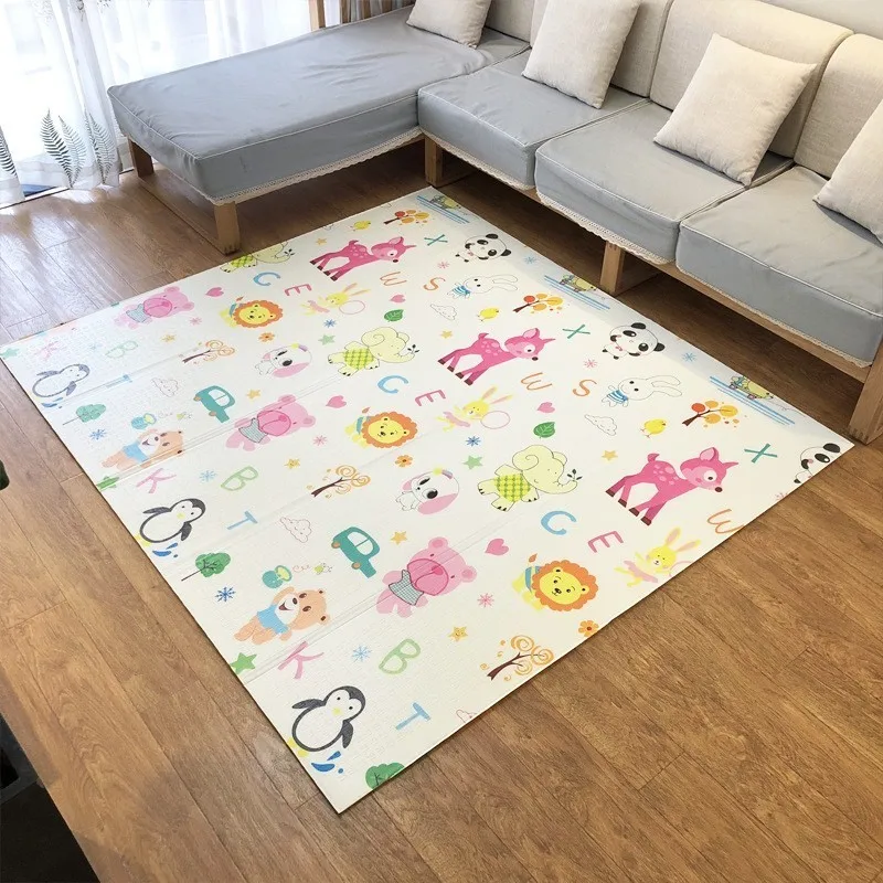 Детский игровой коврик 180x200x1 см толстый детский для занятий в тренажерном зале