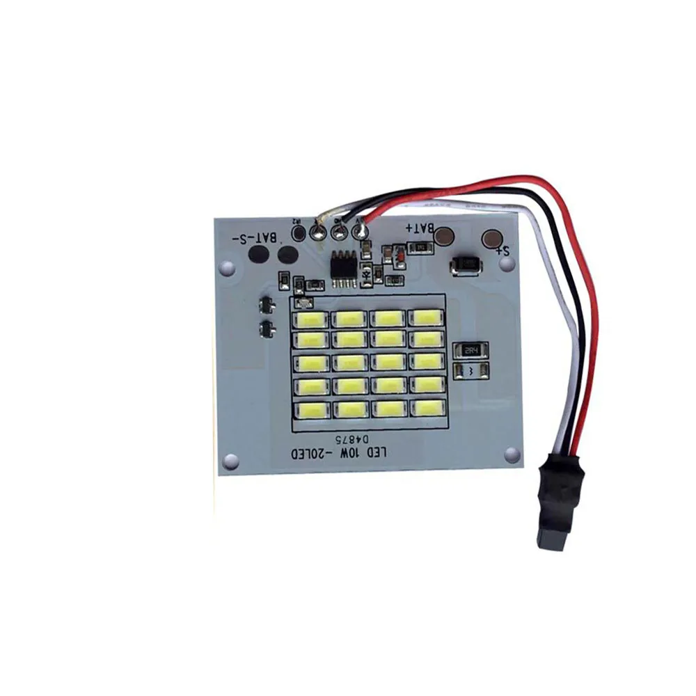 CLAITE DC3.7V 10 Вт светодиодный пульт дистанционного управления DIY белый источник