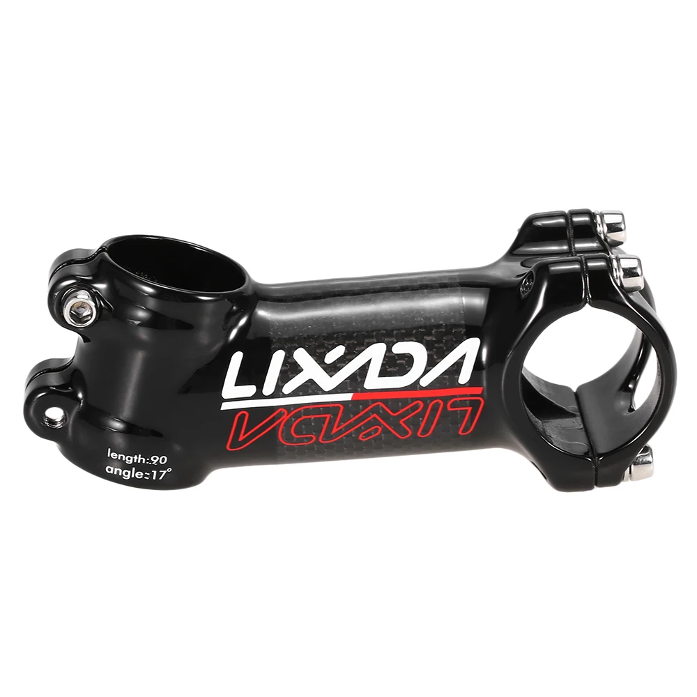 Lixada 90 мм 6 градусов 17 стержень для велосипеда легкий руль из углеродного волокна