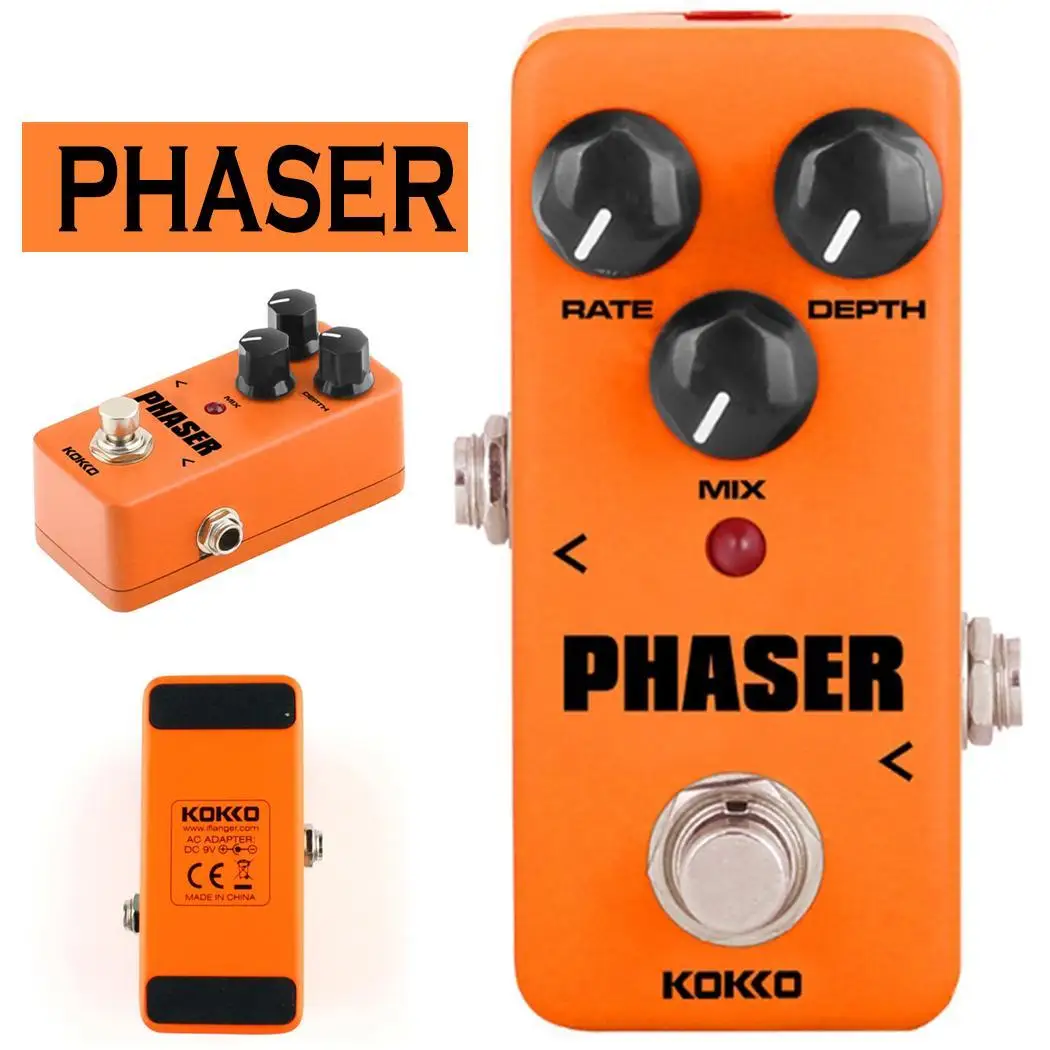 Новинка KOKKO FPH2 Phaser Мини педаль эффектов для электрогитары теплый аналоговый