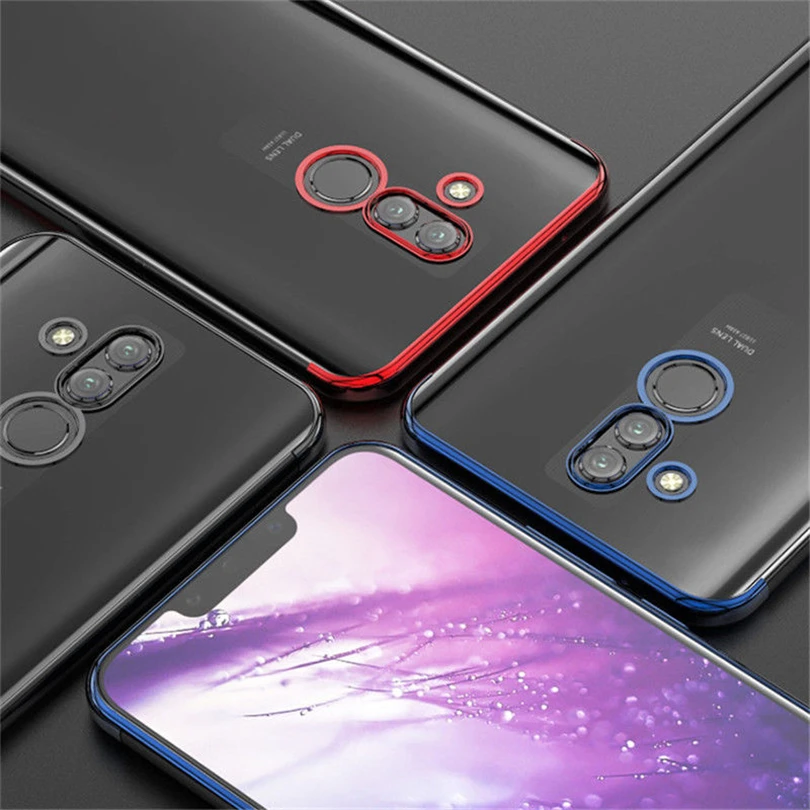 Мягкий силиконовый прозрачный чехол для телефона Huawei Honor Note 8 8X 9 10 Lite 7A 7X Pro 7C Play