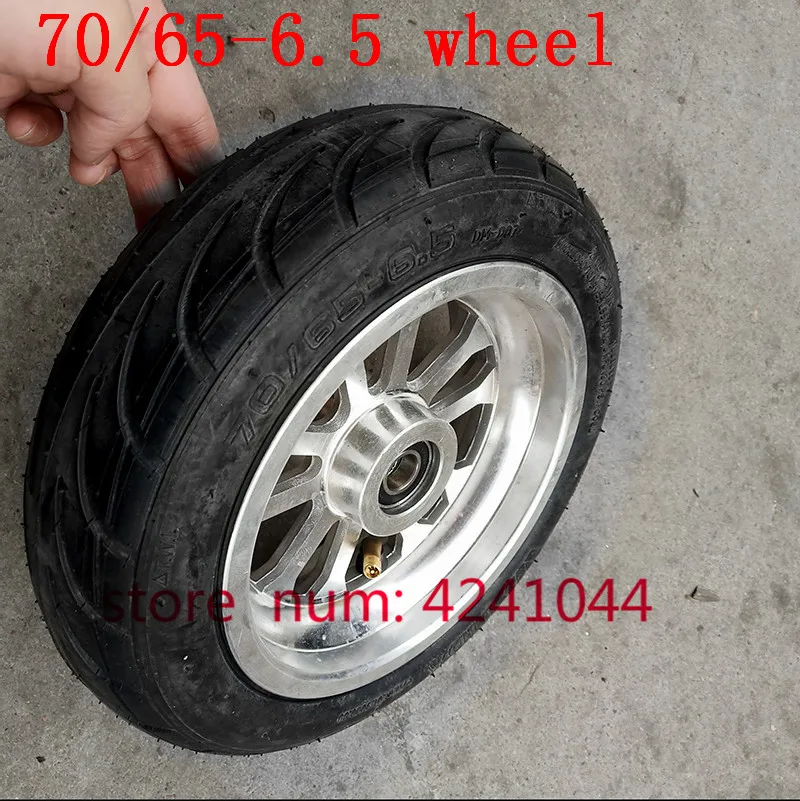 Бескамерная вакуумная шина 70/65 6 5 10x3.0 из сплава дюйма подходит для передних колес