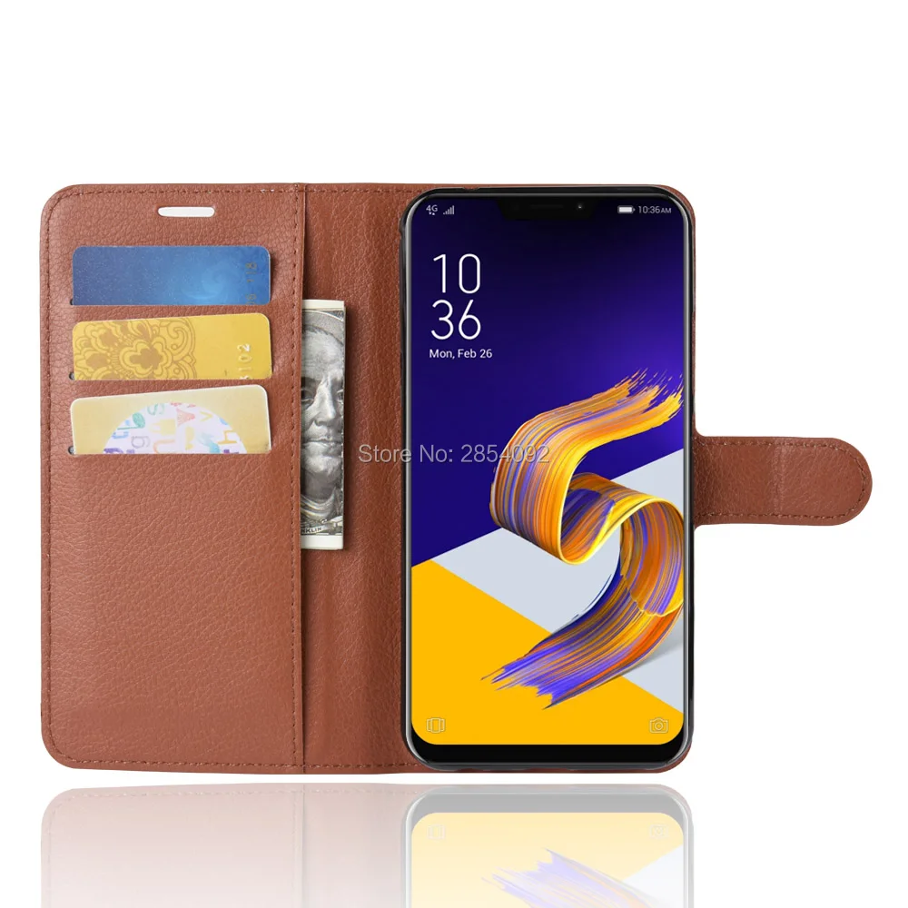 Кожаный чехол ZB602KL для ASUS Zenfone Max Pro M1 книжка из искусственной кожи ZB 601KL|Сумки