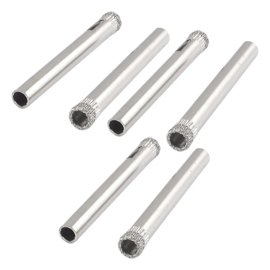 

6mm Diamond Coated Drill Bit Marble Glass Hole Saw (6 Pieces)