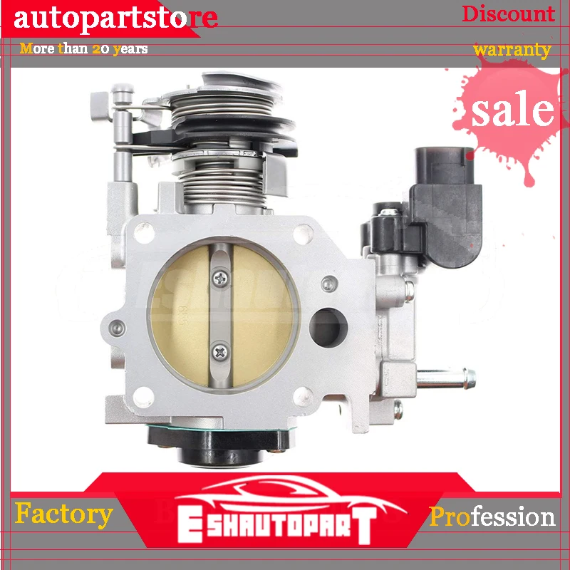 Восстановленный корпус дроссельной заслонки для H-onda C-ivic 4AT 1.6L OEM 16400-PLR-A54 16400PLRA54 16400