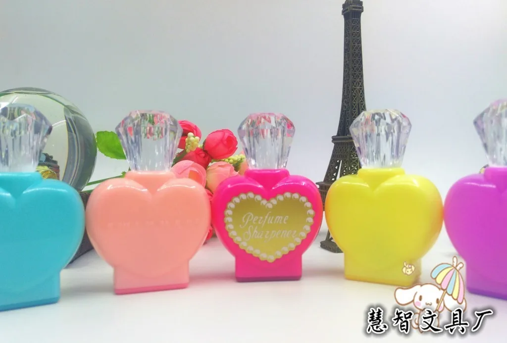 Цветные Точилки для духов Kawaii Cnady 1 шт. корейские Канцтовары школьные