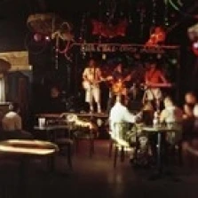 Люди в ресторане Cha Lounge Coney Island Бруклин Нью Йорк штат США плакат печать