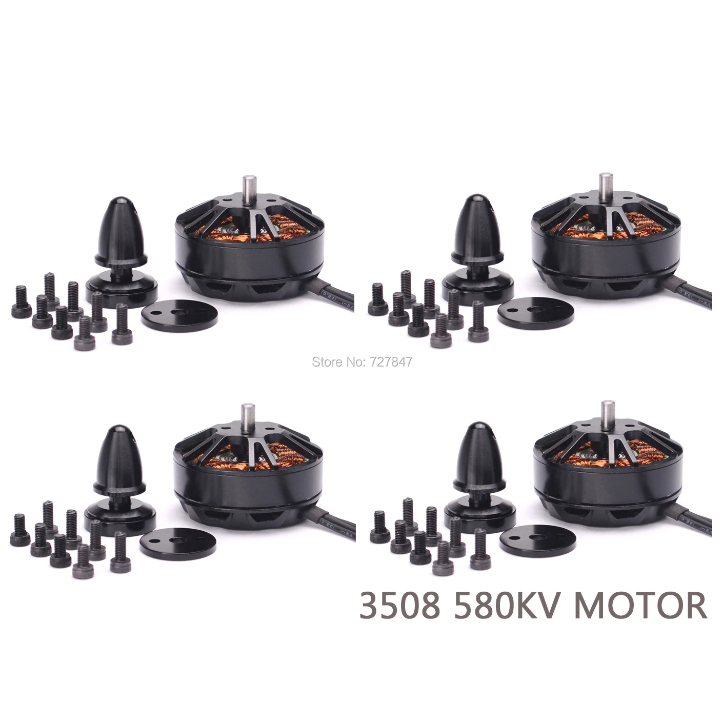 Высокое качество 3508 580kv бесщеточный мотор поддержка 1245 Пропеллер для FPV ZD550 ZD850