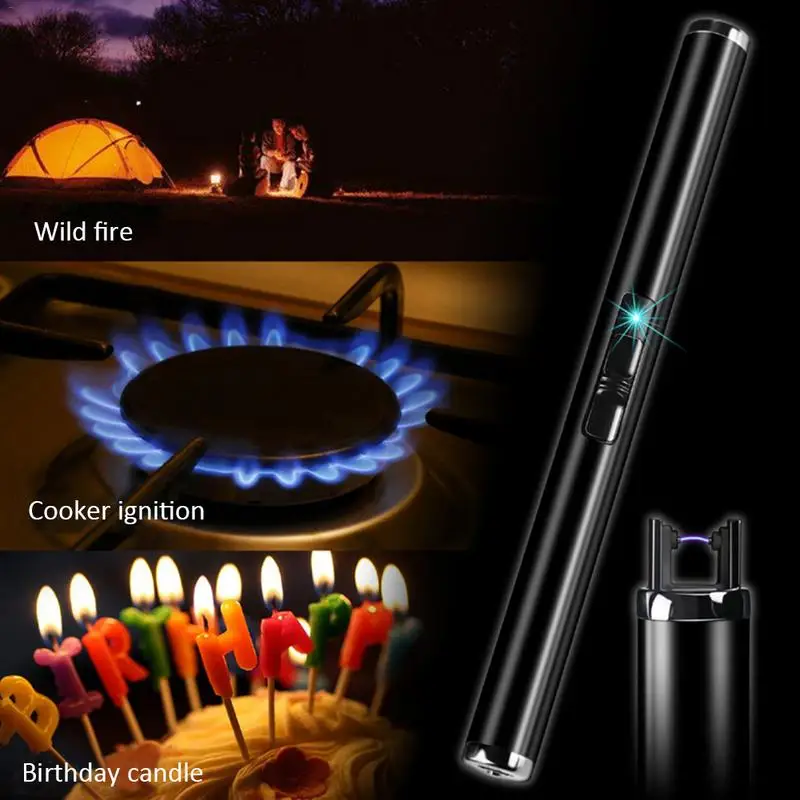 Зажигалка электронная для зарядки Arc Igniter импульсный зажигатель дома кухни
