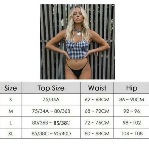 swimming suit for women Push-up Padded Bandage Bikini Set Swimsuit Triangle Swimwear Bathing | Two-Piece Suits