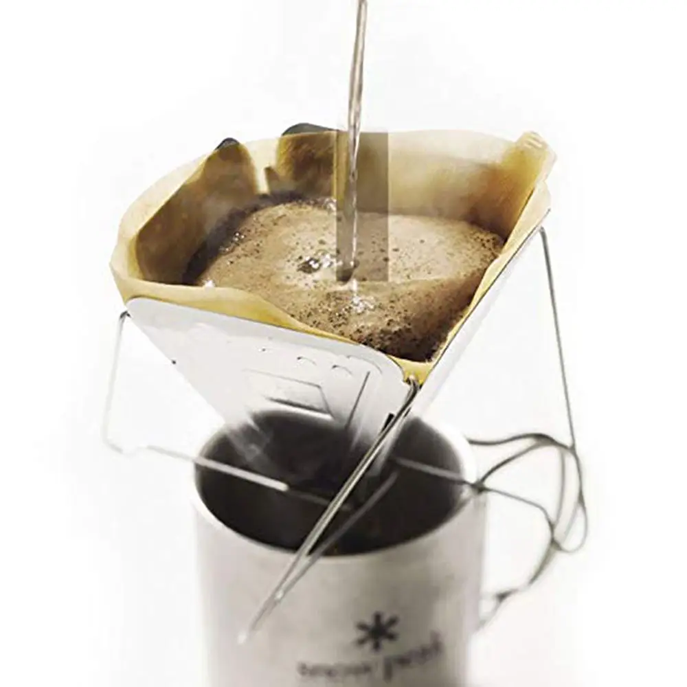 Фото Складная портативная кофейная плита/фильтр для чашки - купить