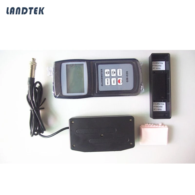 Портативный цифровой глянцевый измеритель Landtek 20/60 градусов Vancometer очистка