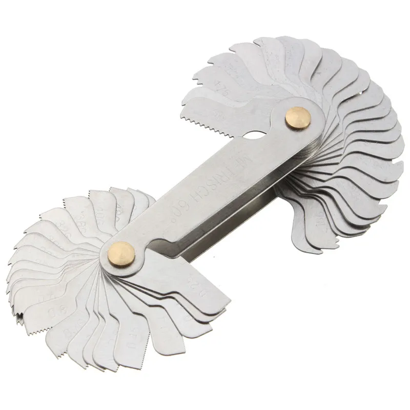 4 шт. набор инструментов для измерения наклона винтовой резьбы измерительный