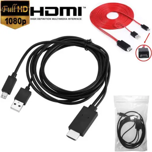 Микро USB MHL к HDMI 1080P HDTV AV кабель адаптер для Android телефонов Samsung| |