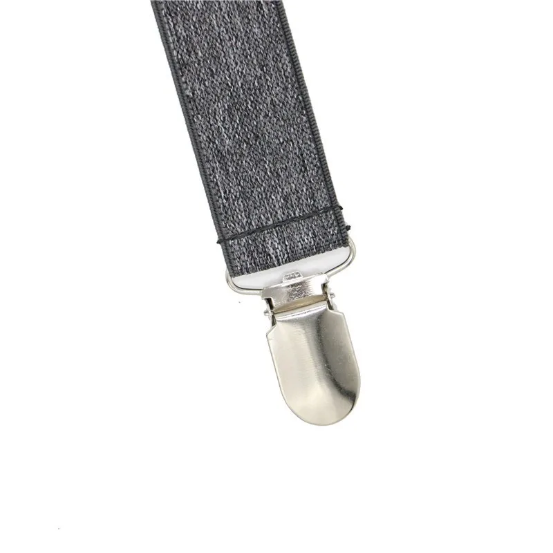 Men 4 Clips Braces X-back High Elastic Business Gift Suspenders Men's Fashion Shirt Brace 2cm Width Casual Wear | Аксессуары для