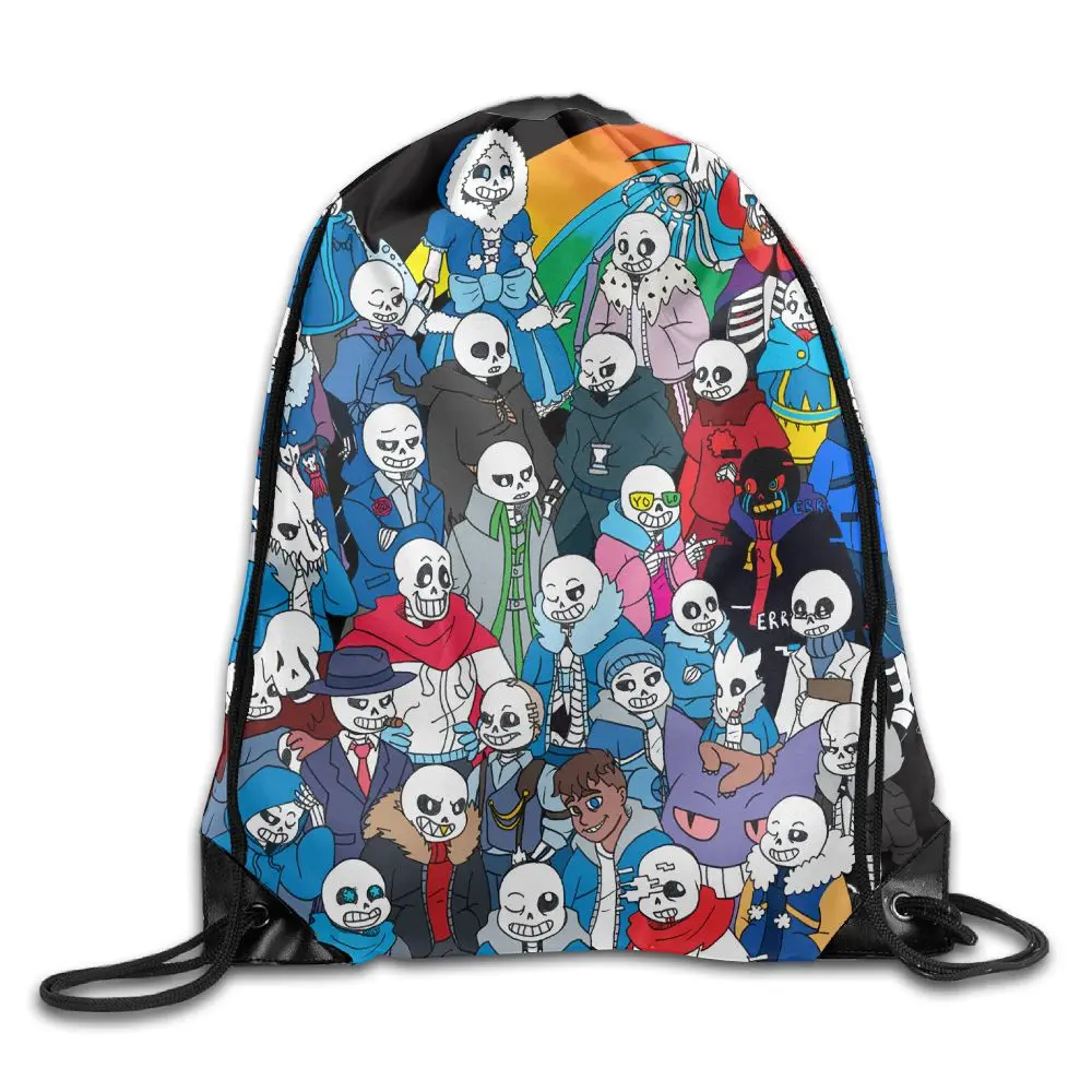 SAMCUSTOM Undertale Sans 3D печать Плечи сумка тканевый рюкзак для мужчин и женщин порт