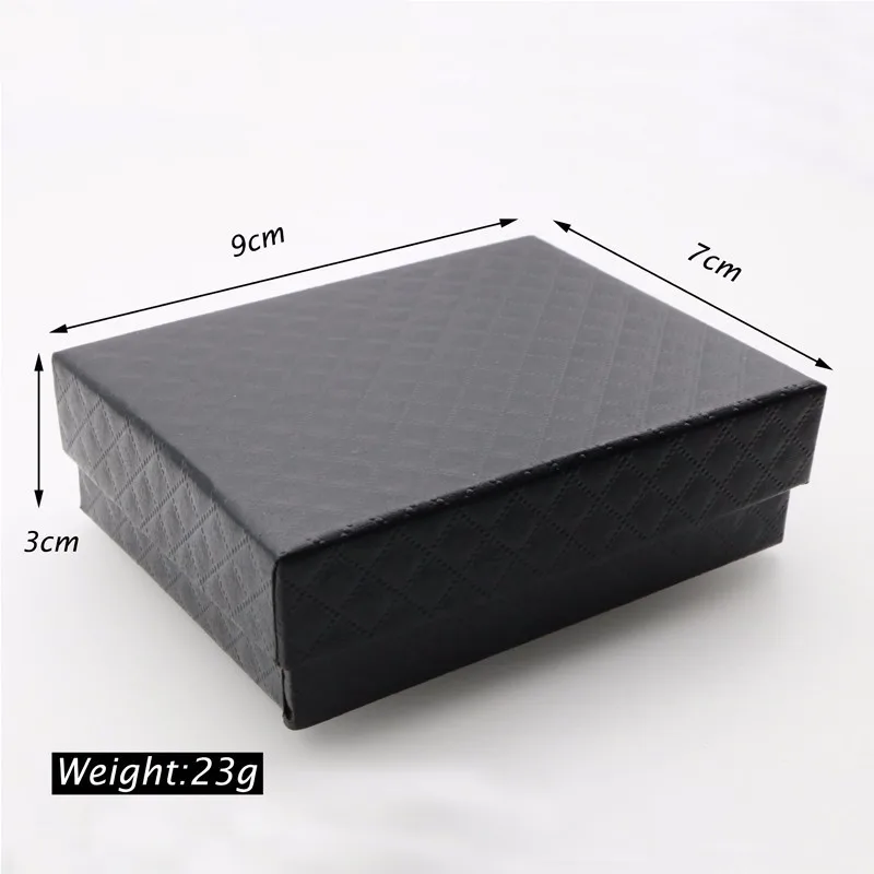 1 шт. квадратная коробка органайзер для ювелирных изделий|Упаковка и стойки