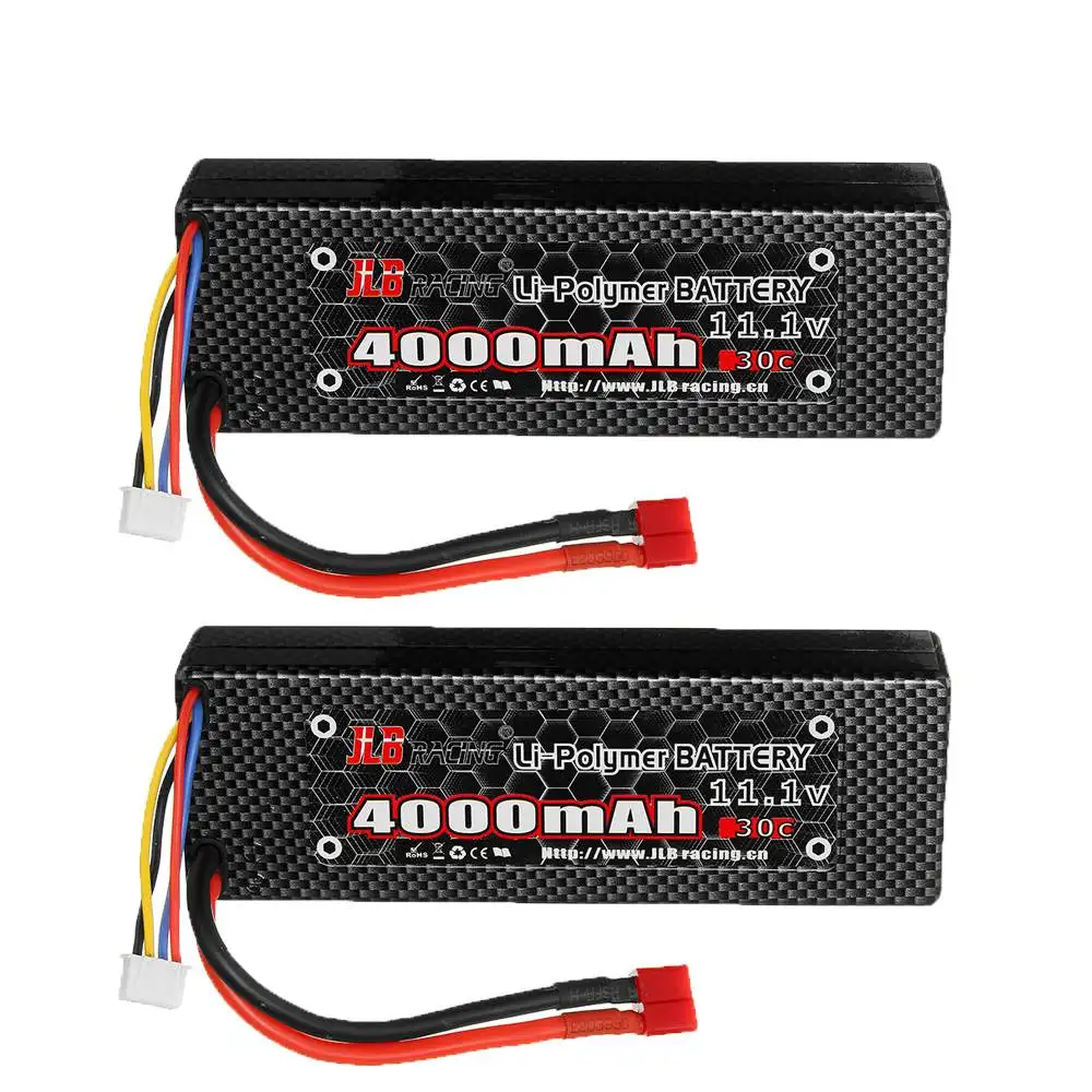 1 шт./2 шт. JLB Racing 11 В 4000 мАч 30C 3S Lipo Battery T Plug для 11101 21101 31101 J3 1/10 Rc автомобилей RC модели