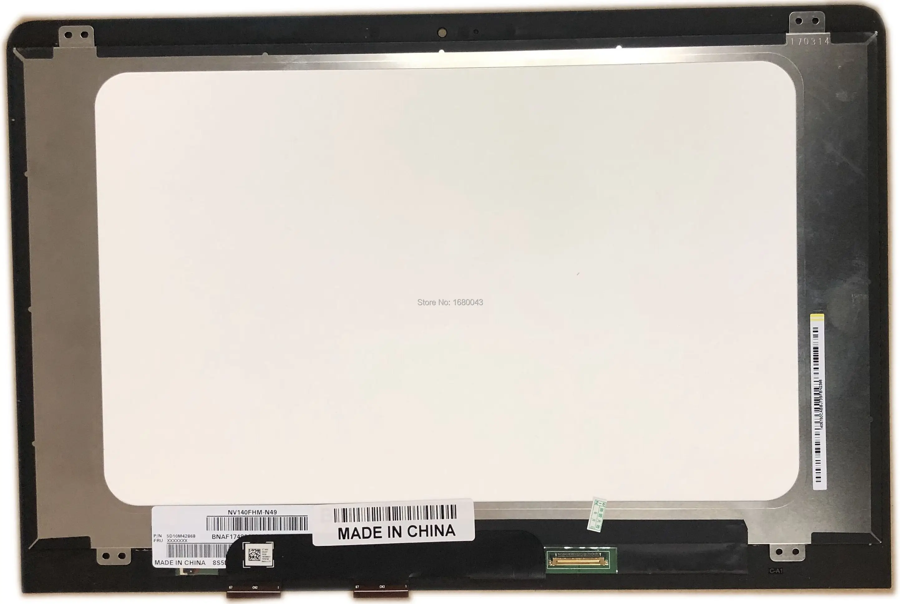 NV140FHM N49 ЖК экран стекло сенсорный дигитайзер в сборе для Asus VivoBook Flip 14 TP410UA
