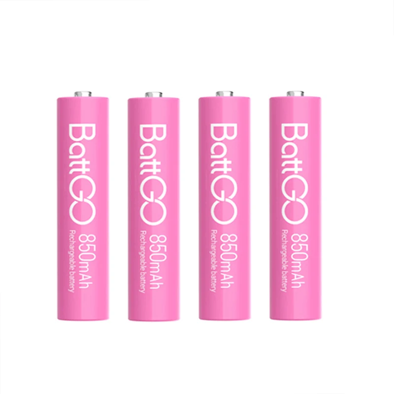 4 шт. ISDT 1 5 V 2000mAh фиолетовый/1 2 850mAh розовый перезаряжаемый AA/AAA Lipo аккумулятор для C4