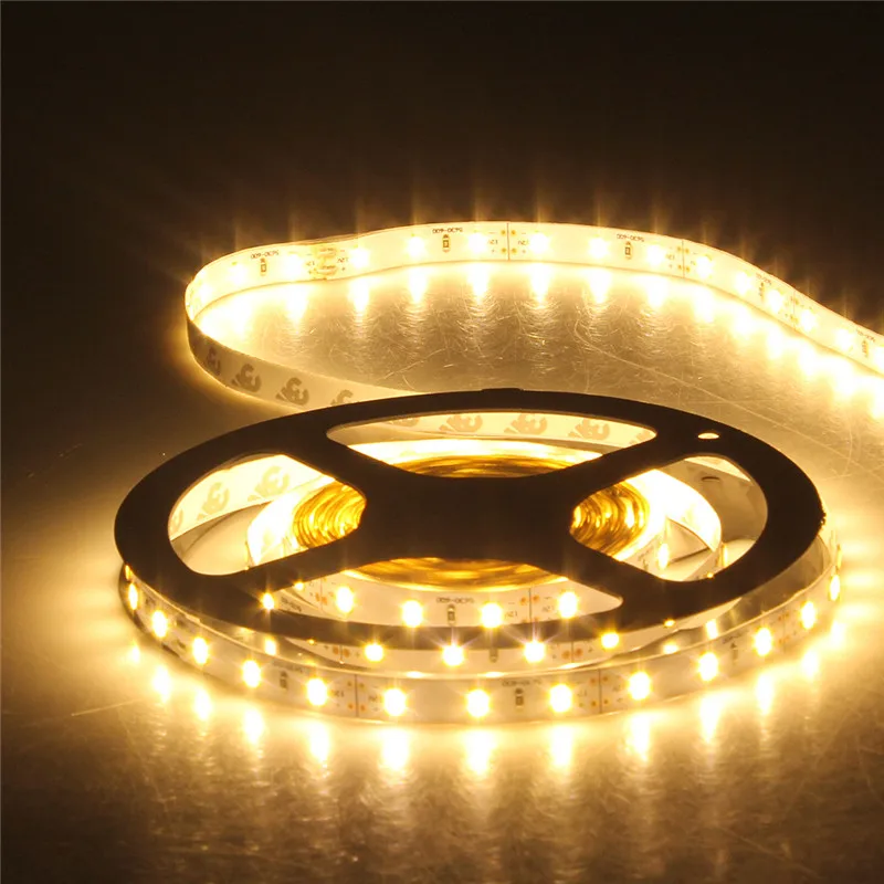 

CLAITE 2PCS 5M Warm White 5630 SMD Non-waterproof 300 LED Strip Light for Home DC12V For TV Background Lighting