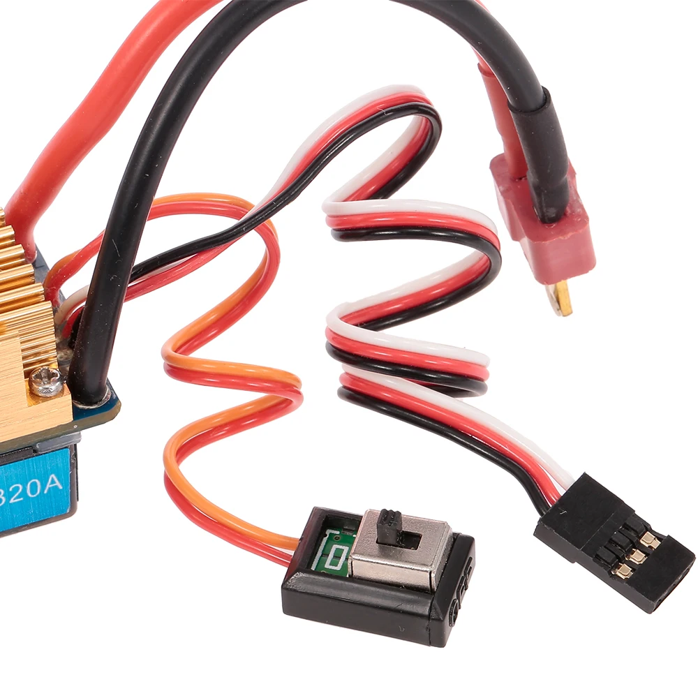 GoolRC 320A 6 12V матовый регулятор скорости ESC W/3A BEC для радиоуправляемой лодки|Детали и